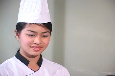 Chef Tasting Food 스톡 동영상 124489