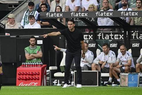  Chef-Trainer Gerado Seoane (Borussia Moenchengladbach), Borussia Moenchen... Stock Photos