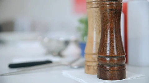 A chef is using ingredients to cook meals Stock Footage 63010613