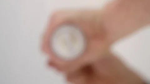 Chef using salt grinder to add salt to his cooking Stock Footage 75264101