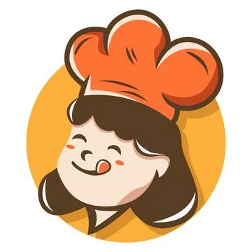 Chef Woman Stock Illustration