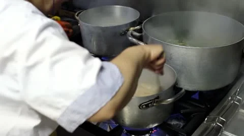 Chef at work Video stock 21426241