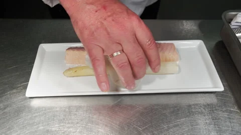 Chef At Work Stock Footage 244659477