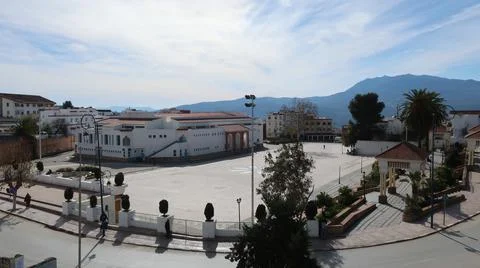 Chefchaouen cityscape Stock Photos