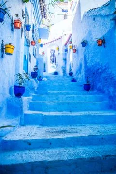 Chefchaouen, morocco Stock Photos