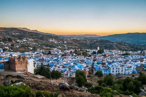 Chefchaouen, morocco Stock Photos