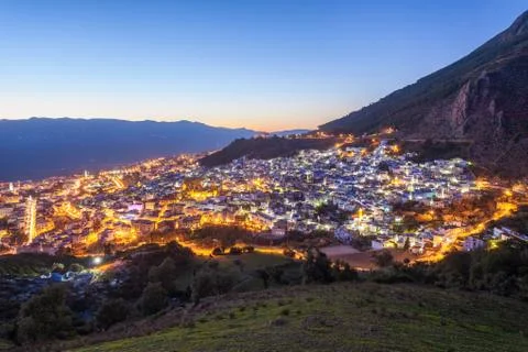 Chefchaouen in Morocco Stock Photos