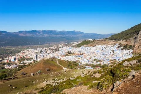 Chefchaouen in Morocco Stock Photos
