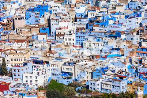 Chefchaouen in Morocco Stock Photos