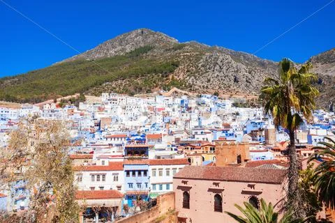 Chefchaouen in Morocco Stock Photos