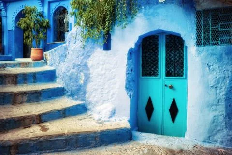 Chefchaouen Morocco Stock Photos
