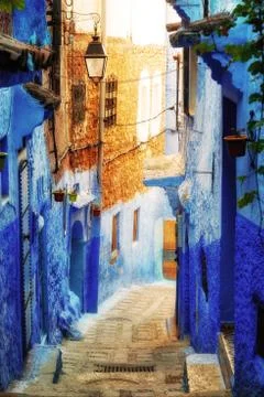 Chefchaouen Morocco Stock Photos