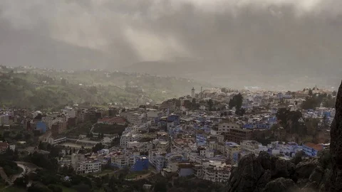 Chefchaouen Morocco Timelapse Stock Footage 72749810