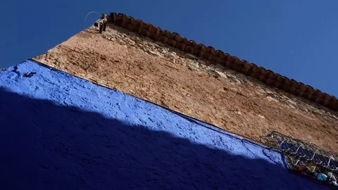 Chefchaouen roofs 動画素材 108150585