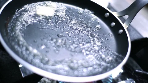 Cheff Preparing Omelette Stock Footage 90815270