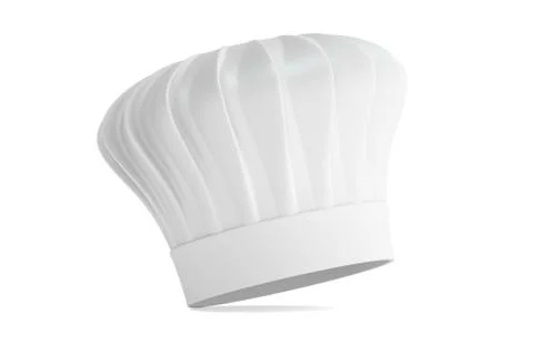 Chefs Hat, 3D rendering Stock Illustration