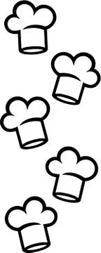 Chef's Hat Cook Stock Illustration