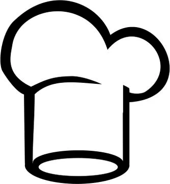 Chef's Hat Cook Stock Illustration