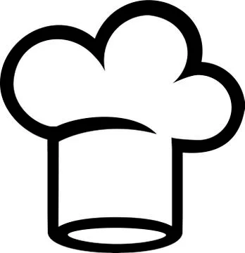 Chef's Hat Cook Stock Illustration