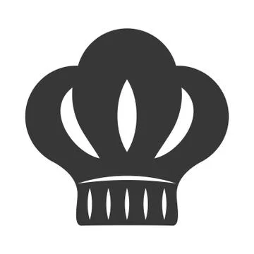 Chefs hat icon. Bakery design. vector graphic Stock Illustration