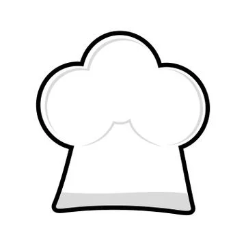 Chefs hat icon. Menu design. vector graphic Stock Illustration