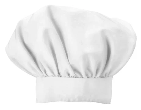 Chefs hat isolated on a white background Stock Photos