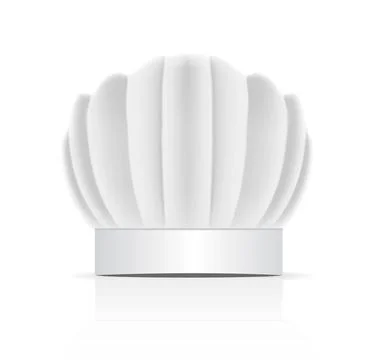 Chefs hat traditionally called a toque blanche Photo of a chefs hat tradit... Stock Photos