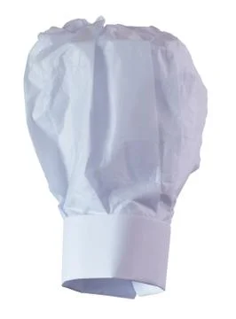 Chefs hat on white background Stock Photos