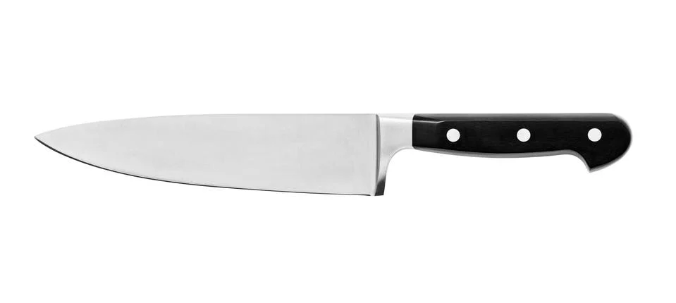 Chef's kitchen knife Stock Photos