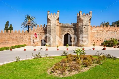 Chellah in Rabat Stock Photos