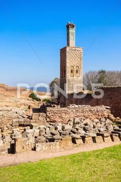 Chellah in Rabat Stock Photos