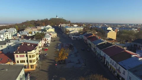 Chełm, aerial view Stock Footage 85617400