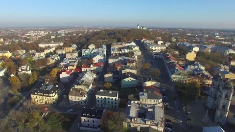 Chełm, aerial view Stock Footage 85617468