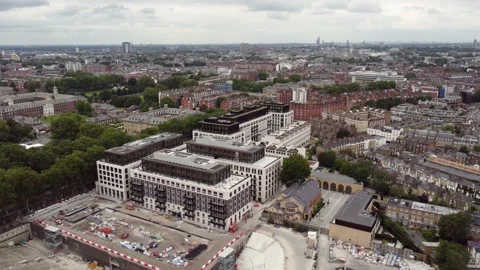 Chelsea Barracks. Vídeo Stock 179130796