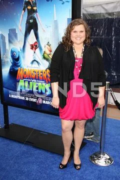 Chelsea makela.los angeles premiere of dreamworks animation's monsters vs. al Stock Photos