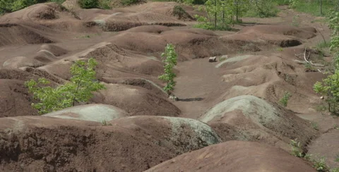 Cheltenham Badlands Stock Footage 54810388