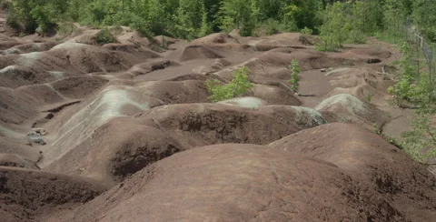 Cheltenham Badlands Stock Footage 54818914