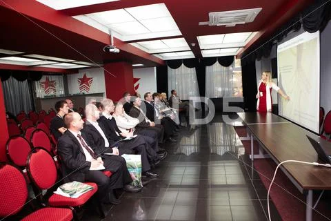 Chelyabinsk november 26: agricultural conference Stock Photos