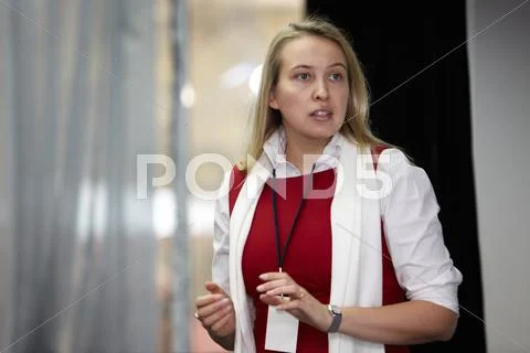 Chelyabinsk november 26: agricultural conference Stock Photos
