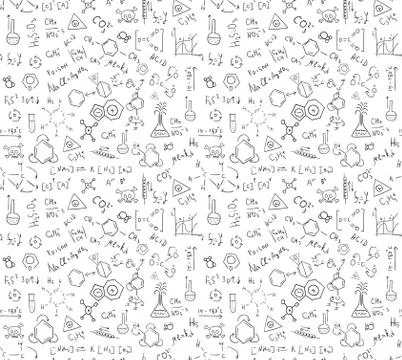 Chem pattern 스톡 일러스트
