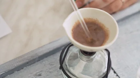 Chemical analysis of chocolate Stock Footage 86856702