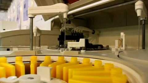 Chemical analysis laboratory Video stock 546458