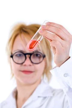 Chemical analysis Foto stock