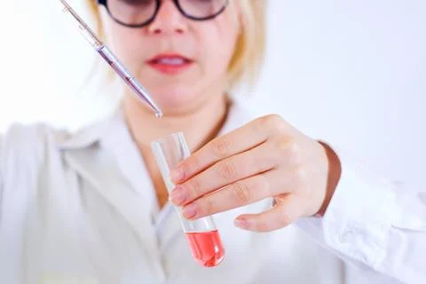 Chemical analysis Stock Photos