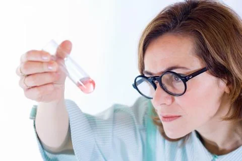 Chemical analysis Stock Photos