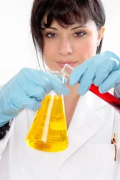 Chemical analysis Stock Photos