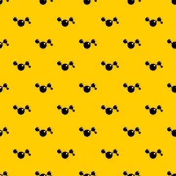 Chemical and physical molecules pattern 스톡 일러스트