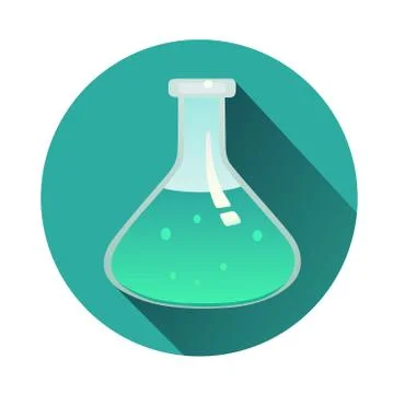 Chemical bottle Stock-Illustration