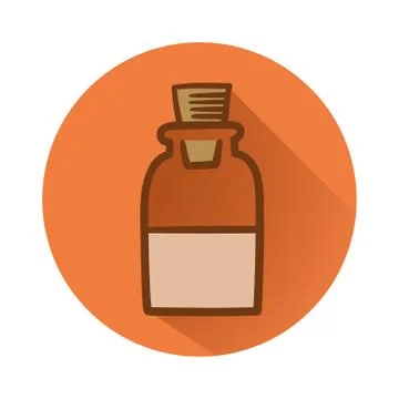 Chemical bottle Stock-Illustration