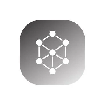 Chemical Compound Icon vector Stock Illustration
